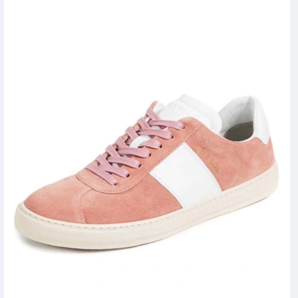 Paul Smith Pink Suede Sneakers size 6